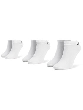 Reebok Reebok Zestaw 3 par niskich skarpet unisex Act Core Low Cut Sock 3p FL5224 Biały