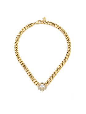 Guess Guess Kaklo papuošalas JUBN06 185JW Auksinė