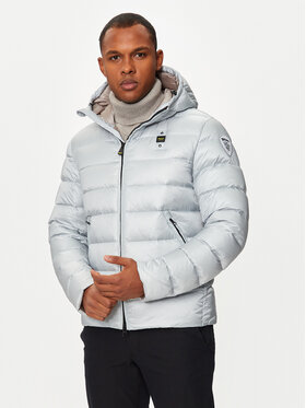 Blauer Blauer Vatovaná bunda 24WBLUC03023 975GG Šedá Regular Fit