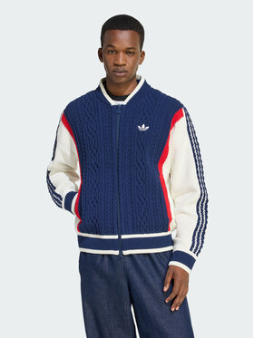 adidas adidas Kardigan 158155 Błękitny Loose Fit