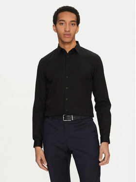 Calvin Klein Calvin Klein Πουκάμισο K10K112743 Μαύρο Extra Slim Fit