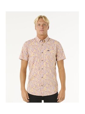Rip Curl Rip Curl Koszula Floral Reef S/S Shirt Fioletowy Standard Fit