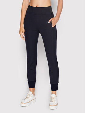Peserico Peserico Pantaloni di tessuto P04660 Blu scuro Regular Fit