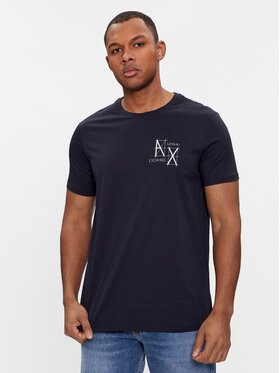 Armani Exchange Armani Exchange Футболка 3DZTHQ ZJ9AZ 15CX Cиній Regular Fit