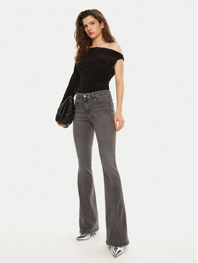 Liu Jo Jeans Hlače UF4058 DS015 Siva Regular Fit