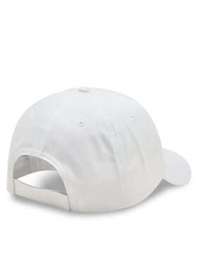 Tommy Jeans Kapa S šiltom Tjm Linear Logo 6-Panel Cap AM0AM12894 Bela