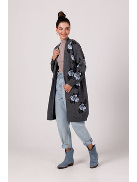 BeWear BeWear Kardigan BK102 Černé rhodiovaní Comfortable Fit