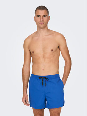 Only & Sons Only & Sons Szorty kąpielowe 22021832 Niebieski Regular Fit