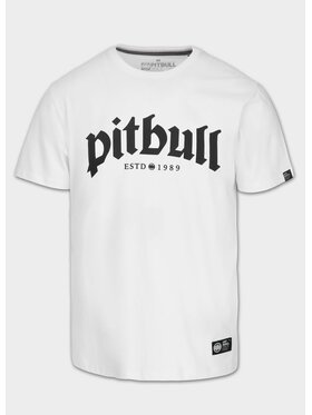 PITBULL PITBULL T-Shirt O'SIDE SKULL Biały Regular Fit