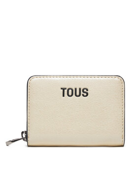 TOUS TOUS Mały Portfel Damski New Dorp 2002103401 Beżowy