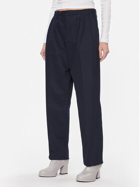 Tommy Hilfiger Tommy Hilfiger Pantaloni chino WW0WW40509 Bleumarin Relaxed Fit