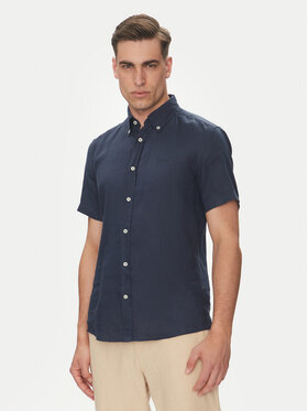 BOSS BOSS Риза H-Roan 50539352 Тъмносин Slim Fit