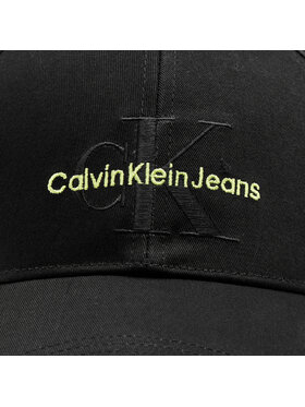 Calvin Klein Jeans Kapa S šiltom Monogram Cap K60K610280 Črna