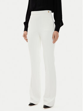 Elisabetta Franchi Elisabetta Franchi Pantaloni di tessuto PA-030-46E2-V250 Bianco Regular Fit