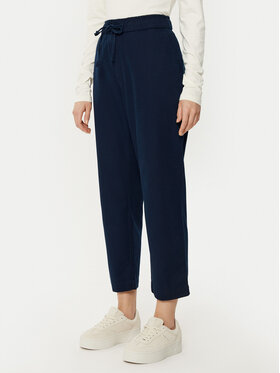 Gap Gap Spodnie materiałowe 883883-06 Granatowy Straight Leg