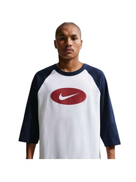 Nike Nike T-Shirt M NK CLUB 3/4 RGLN TOP Kolorowy Regular Fit