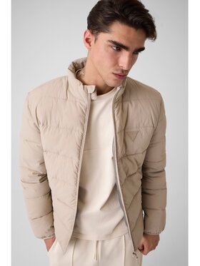 Guess Guess Преходно яке 182064 Бежов Classic Fit