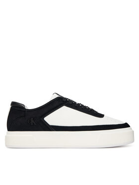 Calvin Klein Calvin Klein Сникърси Basket Cupsole Laceup Lth-Su YM0YM01354 Черен