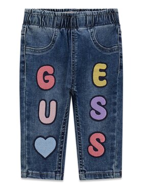 Guess Kids Guess Kids Spodnie materiałowe 176247 Niebieski Regular Fit