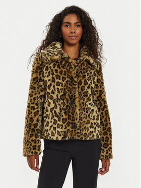 Guess Guess Шуба Cecile W4BL3B WGSR0 Коричневий Regular Fit