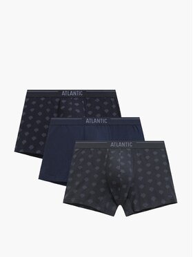Atlantic Atlantic Bokserki sport Granatowy