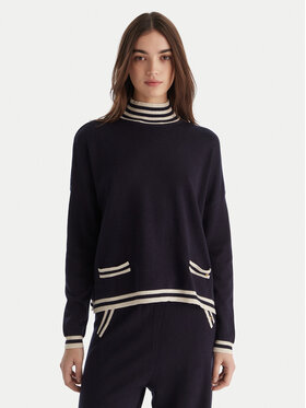 Gaudi Gaudi Golf 521BD53007 Granatowy Relaxed Fit