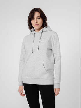 4F 4F Μπλούζα 4FSS23TSWSF372 Γκρι Regular Fit