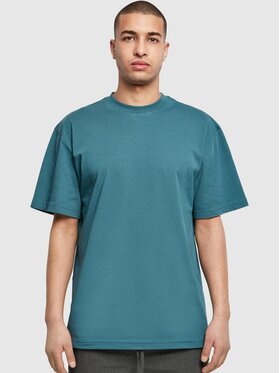 Urban Classics Urban Classics T-Shirt Koszulka Z Krótkim Rękawem Męska Niebiesko Zielona Urban Classics TB006 M Niebieski Oversize