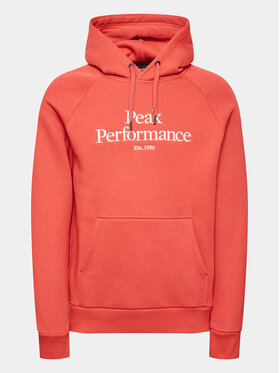 Peak Performance Peak Performance Mikina Original G77756390 Červená Regular Fit