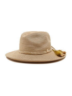 Seafolly Seafolly Kapelusz Shady Lady Collapsible Fedora 71299-HT Beżowy