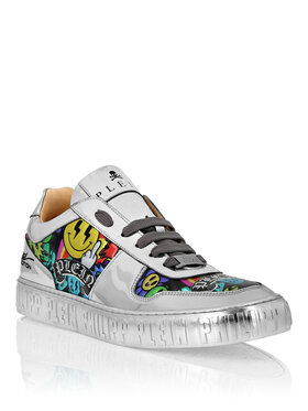 PHILIPP PLEIN PHILIPP PLEIN Sneakersy 20777 Srebrny