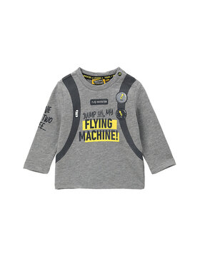 Original Marines Original Marines Marškinėliai ilgomis rankovėmis DCA0707NM Pilka Regular Fit