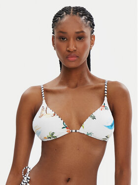 Seafolly Seafolly Bikini felső Isla Palm 30726-216 Fehér