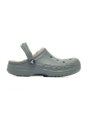 Crocs Crocs Klapki Baya Lined Clog Kid's Szary