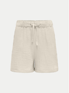 Kids ONLY Kids ONLY Pantaloncini di tessuto Thyra 15293680 Beige Regular Fit