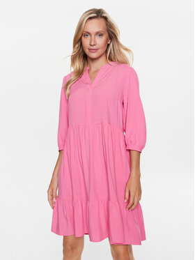 s.Oliver s.Oliver Vsakodnevna obleka 2132624 Roza Regular Fit