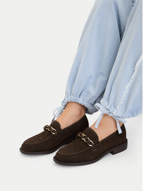 JENNY JENNY Loaferai CEO-HY1666-5 Tamsiai ruda