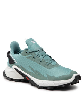 Salomon Salomon Обувки Alphacross 4 W 417251 21 W0 Зелен