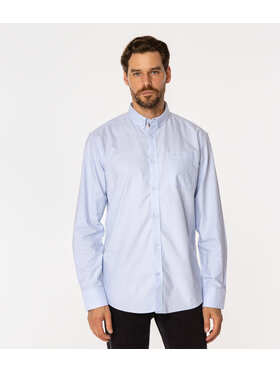 Lee Cooper Lee Cooper Koszula LLOYD Niebieski Comfort Fit