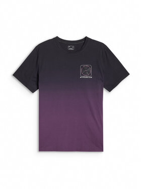 4F 4F T-Shirt WHEEL & WAVE Czarny Relaxed Fit