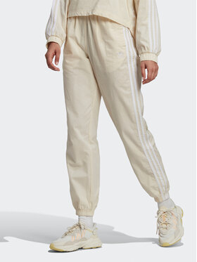 adidas adidas Jogginghose adicolor lassics Poplin Track HL9309 Écru Regular Fit
