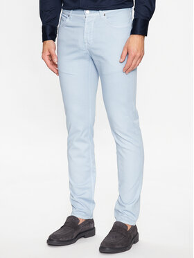 Baldessarini Baldessarini Bavlnené nohavice B1 16502/000/2424 Modrá Regular Fit
