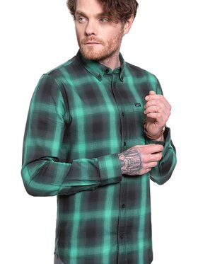 Lee Lee Koszula BUTTON DOWN Czarny Regular Fit