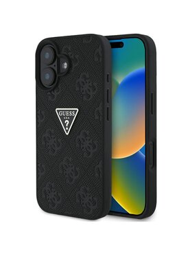Guess Guess Etui na telefon Apple iPhone 16 Czarny