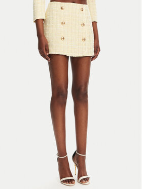 Elisabetta Franchi Elisabetta Franchi Fustă mini GO-116-52E2-V420 Galben Regular Fit