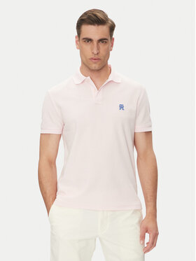 Tommy Hilfiger Tommy Hilfiger Polokošeľa MW0MW33167 Ružová Regular Fit