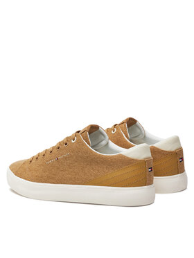 Tommy Hilfiger Tenis Superge Th Hi Vulc Low Summer Cvs FM0FM05056 Khaki