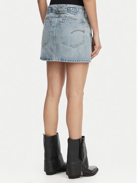 G-Star Raw G-Star Raw Дънкова пола Cinch D28409-E352 Син Regular Fit