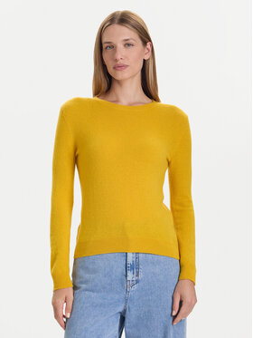 United Colors Of Benetton United Colors Of Benetton Sweter 1002D1K01 Żółty Regular Fit
