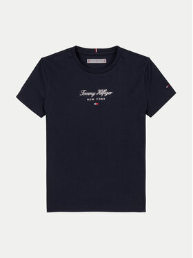 Tommy Hilfiger T-shirt Foil KG0KG08178 M Tamnoplava Regular Fit